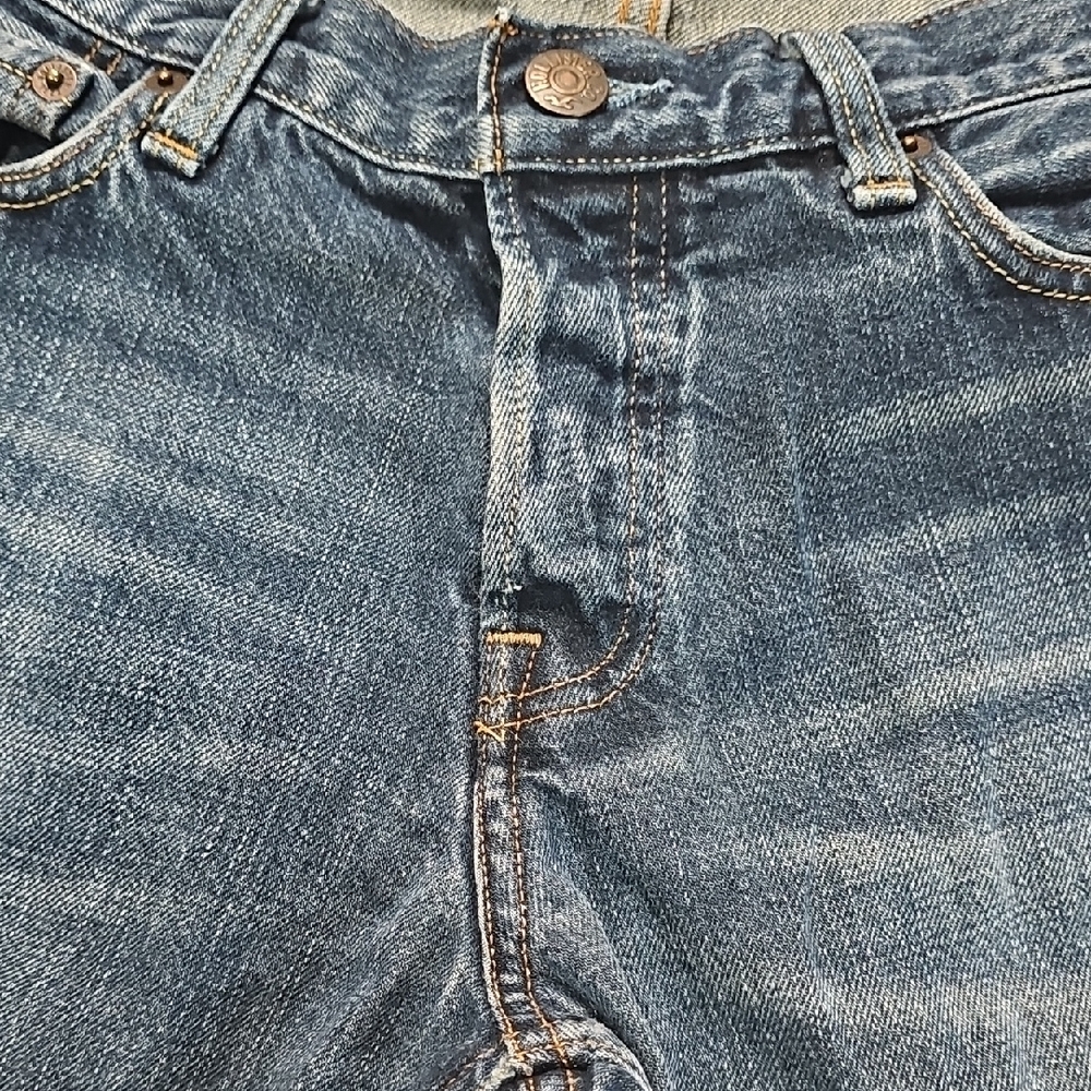 Hollister 32x30 Men's Blue Straight Jeans - Picture 7 of 14